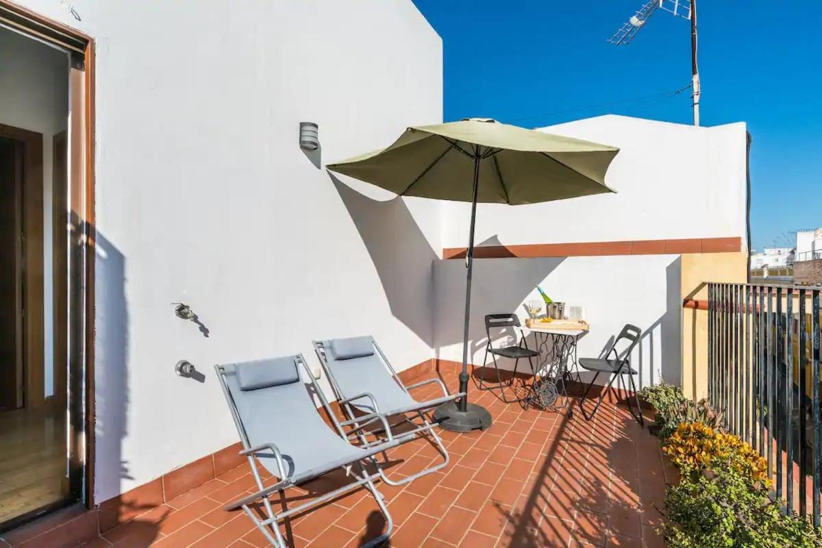 Apartamento Deluxe Terrace. Alameda Séville Extérieur photo